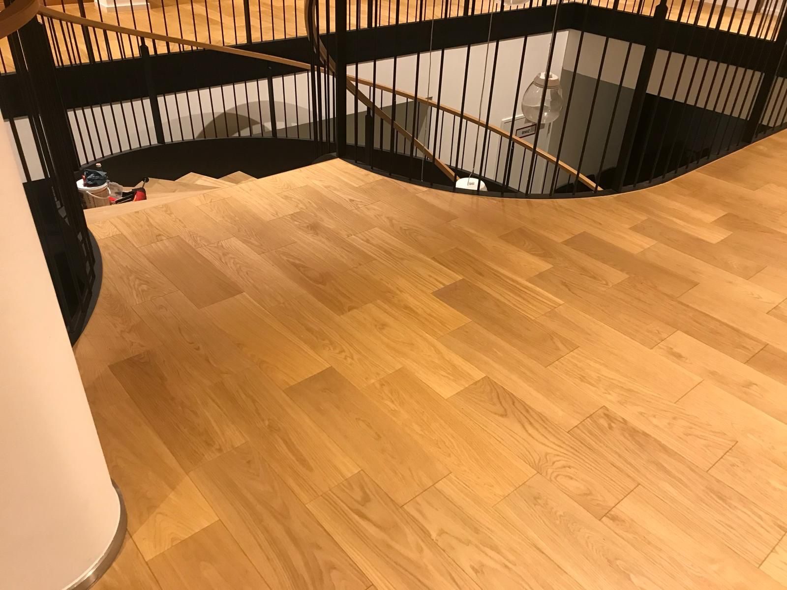 Parkett – Landhausdiele Eiche, Galerieebene
