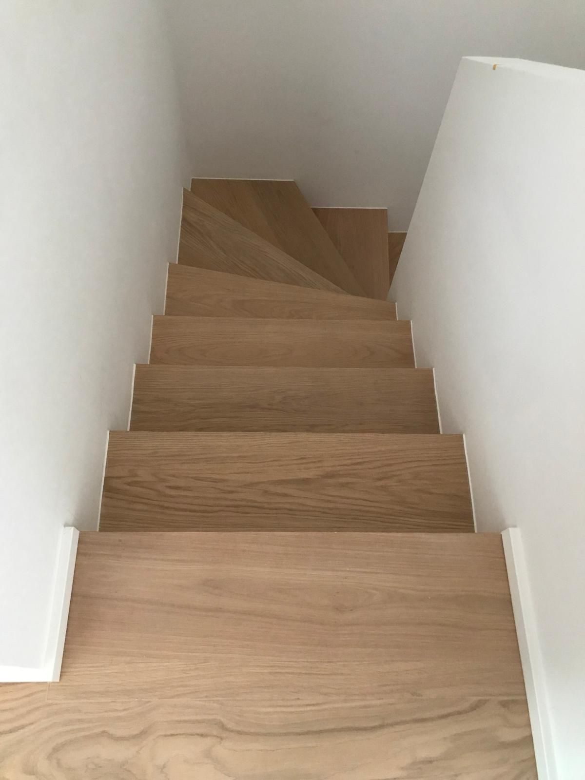 Eichentreppe gewendelt